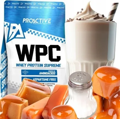 Immagine prodotto di ProActive Concentrato di proteine del siero di latte in polvere WPC 700 g, gusto: caramello salato