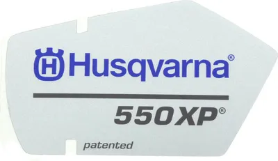Produktbild von Starterabdeckungsaufkleber Husqvarna 550XP Kettensäge 523083203