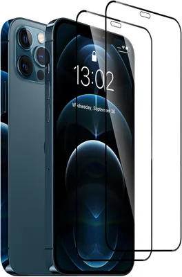 Produktbild von 2X Displayschutz aus gehärtetem Glas für Apple iPhone 12/12 Pro 6.1'
