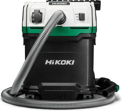 Image de Aspirateur eau et poussières Cuve 30L classe L 1200W - HIKOKI - RP300YLWAZ - 4,2m3/min