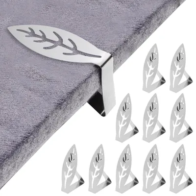 Productafbeelding van Tafelklembordjes 10 Stuks, Rvs Tafelklembordjes voor Buiten