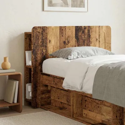 Immagine prodotto di vidaXL Testiera con contenitore in legno riciclato e pannelli di legno