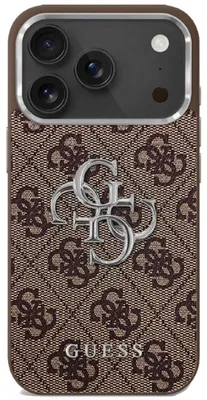 Immagine prodotto di Custodia Guess 4G Big 4G Classic Logo per Iphone 17 - Marrone e argento