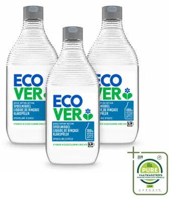 Produktbild von 3 x Ecover Klarspüler - 450 ml - Großpackung - 3 Stücke