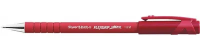 Produktbild von Papermate FlexGrip Ultra, Clip, Stick-Kugelschreiber, Rot, 12 Stück(e), Medium