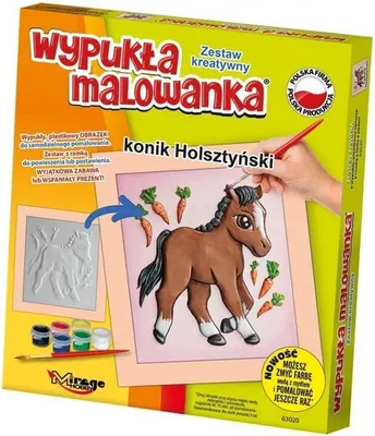 Obrázek produktu pro Wypukła malowanka Konik Holsztyński