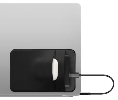 Produktbild von kwmobile Tasche kompatibel mit SanDisk Portable SSD, Samsung T7, Crucial X8, HDD - Halterung für externe SSD Festplatte - 13x8cm - Elastisches Case