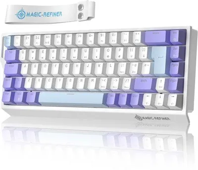 Productafbeelding van MAGIC-REFINER X68 HE 8000Hz Rapid Trigger-Toetsenbord,Bedraad Magnetisch Toetsenbord,UK-Indeling,128K