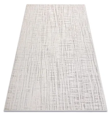 Image de Tapis AURA J2557A crème / gris claire - Lignes, structurel, moderne beige 80x150 cm