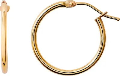 Produktbild von Xenox XG9K6008G Creolen Ohrringe Damen Fine Klassik Gelbgold 375/- Ø 18 mm