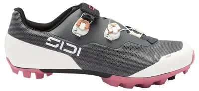 Obrázek produktu pro SIDI Schoen Dominator X dámské, barva antracit, detail v barvě ledově bílé