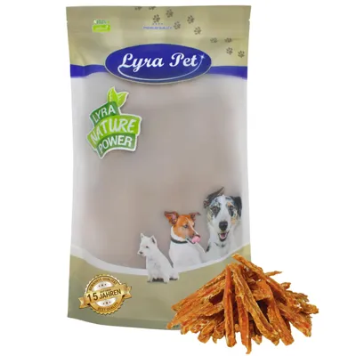 Produktbild von 1 kg Lyra Pet® Hühnerbruststreifen