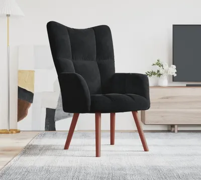 Produktbild von Maison Exclusive - Relaxsessel Schwarz Samt