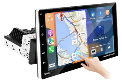 Productafbeelding van Auto Multimedia Speler - 9inch - 2GB - 64GB - 1Din - Carplay Scherm - Touchscreen - GPS-navigatie - WIFI