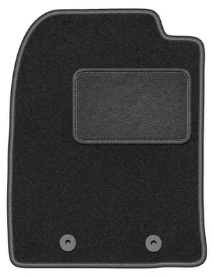 Obrázok produktu pre Velúrový koberec vodiča pre: Ford Fusion 2002-2005 (hatchback) – 1 ks, grafitový, na mieru – Wielganizator LUX