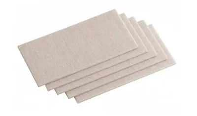 Produktbild von Filz-Zuschnitt selbstklebend, 100 x 200 mm, beige, 5 Stück