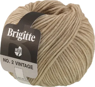 Produktbild von Lana Grossa - Brigitte No. 2 Vintage 0201 graubeige meliert