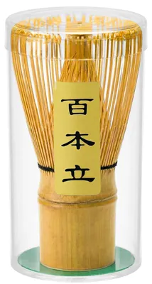 Produktbild von Matcha-Besen - 100-zinkig handgefertigt - Teezubereitung - Bambus