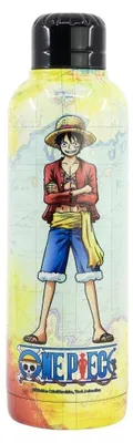Produktbild von Anime One Piece Ruffy Edelstahl Wasserflasche Trinkflasche Flasche 515 ml