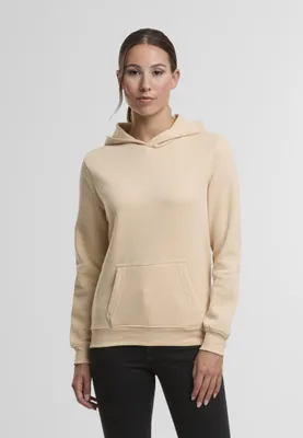 Productafbeelding van Urban Classics dameshoodie Aous, lichtbeige, maat XS