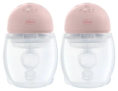Produktbild von Chicco Doppelte Freihändige Elektrische Milchpumpe Durchsichtig  Kinder Durchsichtig One Size