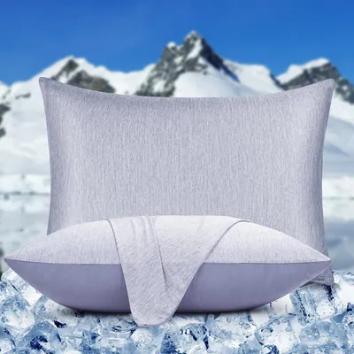 Obrázok produktu pre Solidchoice - Chladiace obliečky na vankúše - 2 kusy