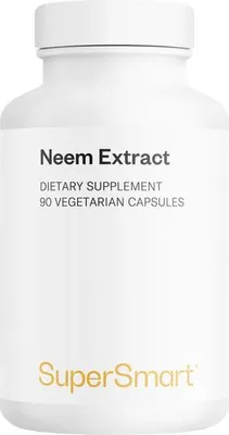 Image de SuperSmart Neem Extract Dietary Supplement - 90 Gél. Vég.