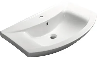Obrázok produktu pre Umývadlo na skrinku Sapho ZERO keramika biela 65 cm 6065