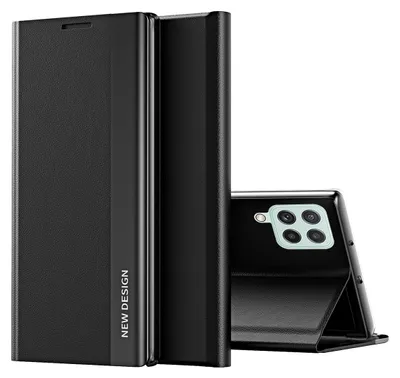 Immagine prodotto di Custodia Galaxy A22 4G, Custodia magnetica in Finto cuoio con funzione stand per Samsung Galaxy A22 4G nero