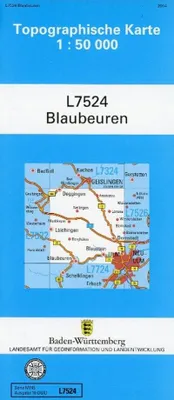Obrázek produktu pro Blaubeuren 1 : 50 000