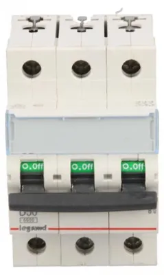Obrázok produktu pre Legrand TX3, Miniatúrny istič, Typ D, IP20, 240 - 415 V