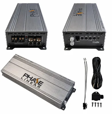 Produktbild von Phase Linear Slim 1.2000 D Class-D Mono-Endstufe 2.000 Watt RMS an 1 Ohm Car HiFi Verstärker, KI-generiertes Bild
