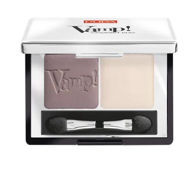 Immagine prodotto di Pupa Vamp! Compact Duo Eyeshadow 006 Brown Vanilla Eyeshadow Palette 2,2 g