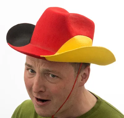 Immagine prodotto di Cappello da cowboy con bandiera tedesca