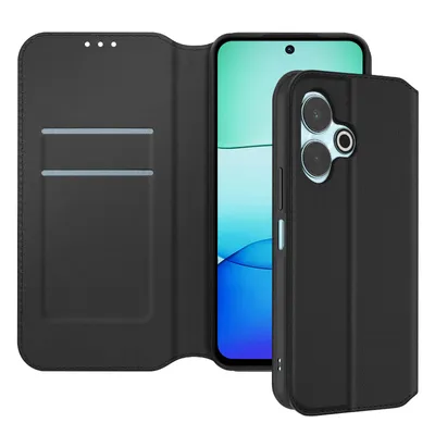 Image de Avizar, Classic Edition Kunstlederetui Xiaomi Redmi 13, Schwarz
