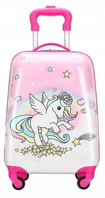 Produktbild von MPMAX Kinder-Handgepäck Koffer Einhorn Motiv