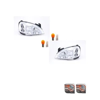 Produktbild von Scheinwerfer + Osram Night Breaker Laser passend für Opel Corsa C Set Li Re 1216161 93185145 1216160 93185147 Johns