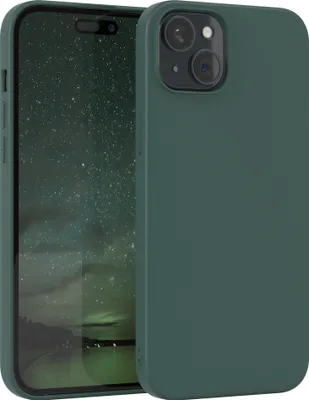 Produktbild von EAZY CASE - TPU Hülle für Apple iPhone 15 Plus, TPU Case stoßfeste Handyhülle, weiches Cover mit Kameraschutz, Silikonhülle in Grün