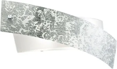 Immagine prodotto di Camilla - Lampada da parete argento 2XE14 max 2X28W IP20 - Applique led da muro design moderno 54x20cm