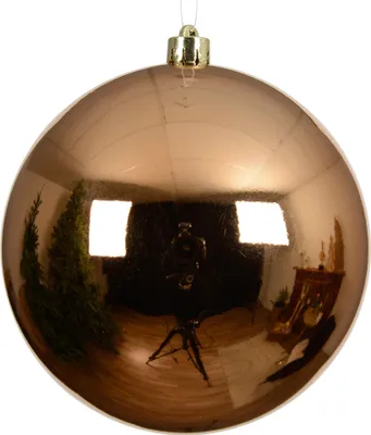Produktbild von Weihnachtskugeln Kunststoff 20cm 1 Stück - Brandy