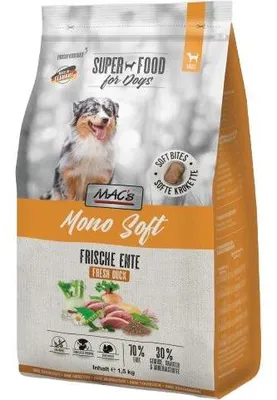Image de MACs Dog Mono Soft canard frais 1,5kg