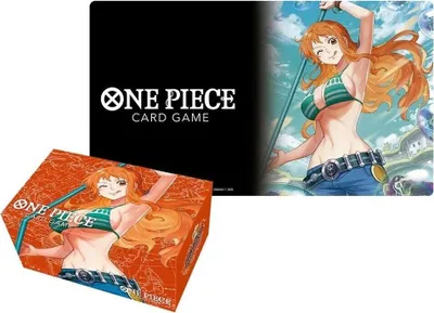 Produktbild von One Piece Card Game - Playmat and Storage Box Set - Nami