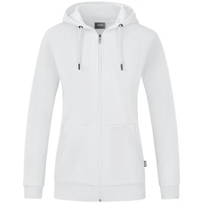 Produktbild von JAKO Damen Kapuzenjacke Organic, Farbe:weiß, Größe:34