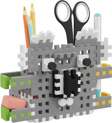 Zdjęcie produktu dla Marioinex Mini Waffle Przybornik Koala 70 elementów - klocki konstrukcyjne