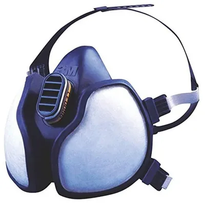 Productafbeelding van Ademhalingsmasker, halfmasker, FFP3, blauw