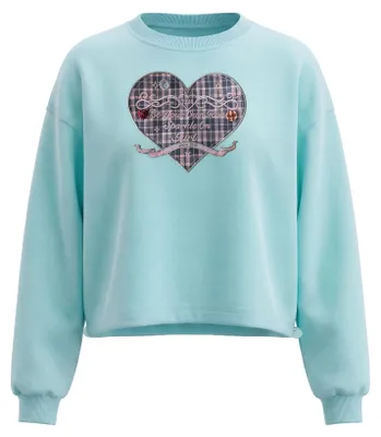 Produktbild von Damen Sweatshirt blau reguläre Passform Größe M