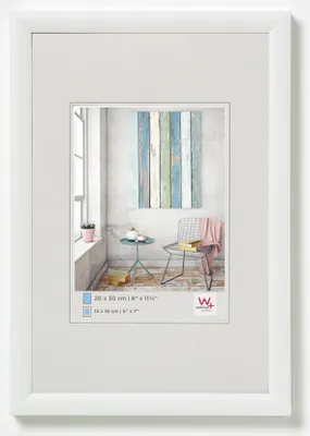 Produktbild von Walther, KP100W,Trendstyle Kst.Rahmen 070X100 WEISS