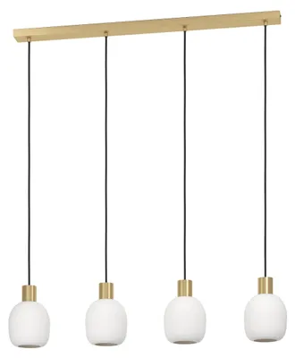 Obrázek produktu pro EGLO 900306, 3 žárovek, E27, IP20, Mosaz, Zlato, Bílá