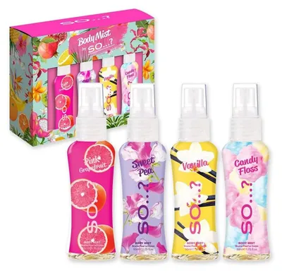 Produktbild von So - So - Body Mist Set - Body Mist by So...? 4 x 50 ml -