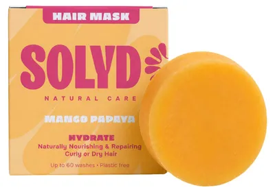Produktbild von SOLYD Haarmasken-Bar Mango – Papaya 45 g
